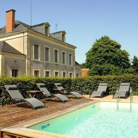 Maison De Maitre Renovee Avec Piscine Et Spa A Cerilly - Fr-1-489-399 Ferienhaus